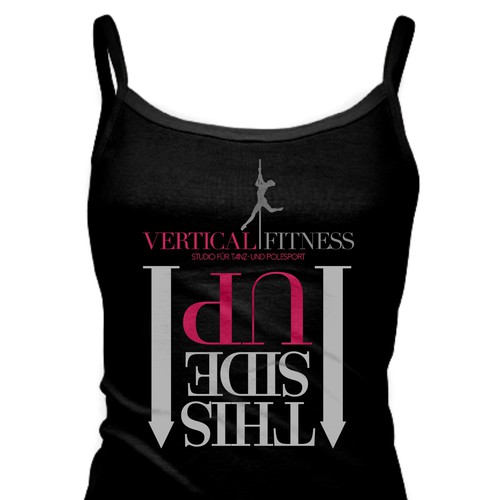 Tank top design with the title 'Tanktop logo design'