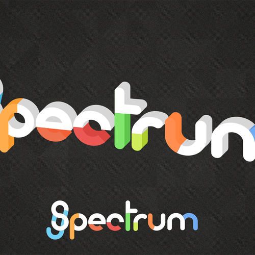 Spectrum design with the title 'Spectrum'