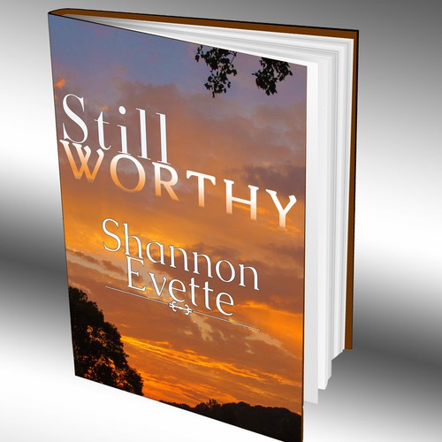 Spiritual book cover with the title 'Inspirational Book Cover'