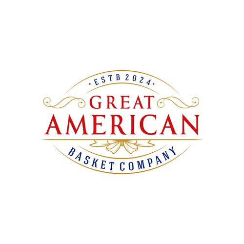Bow logo with the title 'Great American Basket Company'