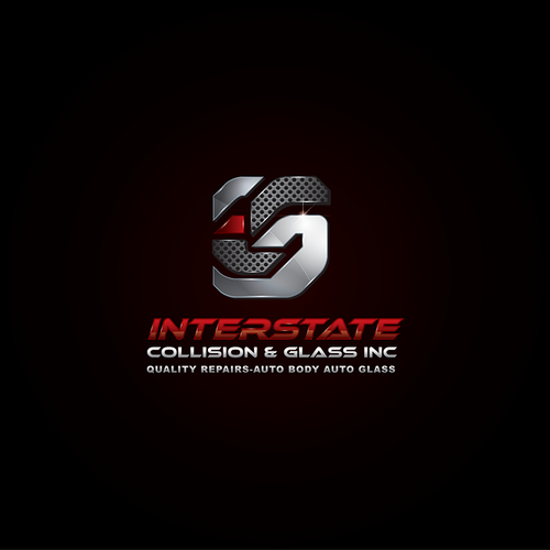 Impressive logo with the title 'Gloss, Reflection, 3-D Specialist -  automotive shop logo'