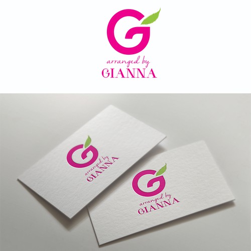 Florist design with the title 'Gianna'