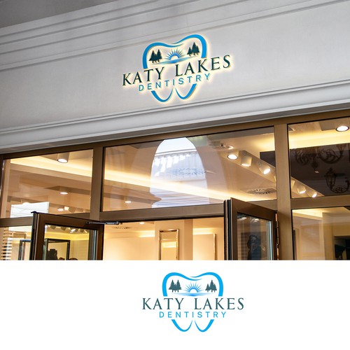 Dental brand with the title 'Dental logo design'