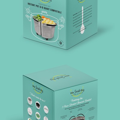 Bold packaging identity for kitchenware