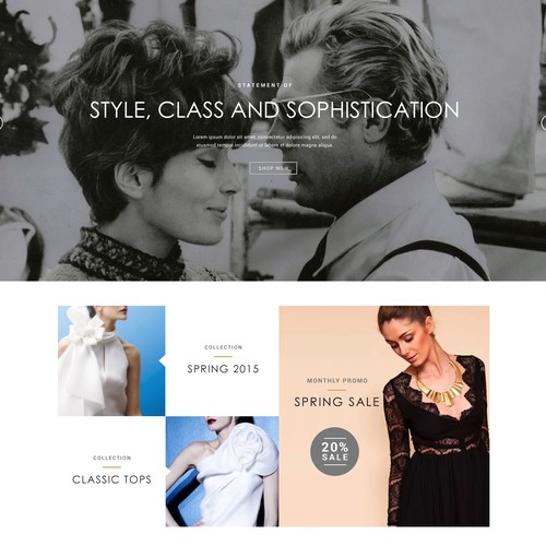 Feminine website with the title 'Jackie Rogers Website Design'