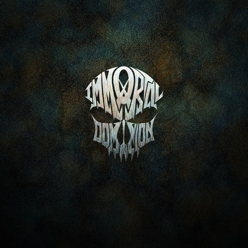 Metal design with the title 'Immortal Dominion'