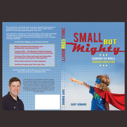 Bright book cover with the title 'Small but Mighty'