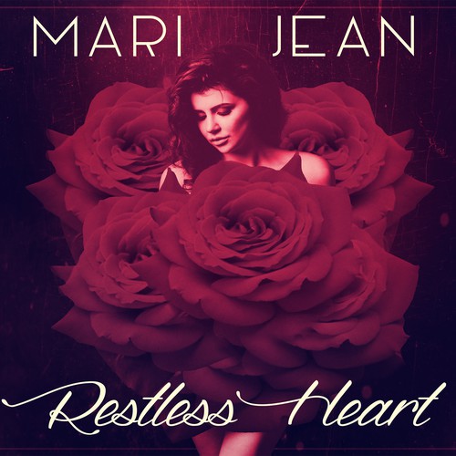 Rose illustration with the title 'rose heart'