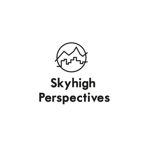 Skyline logo with the title 'Skyhigh perspective logo'