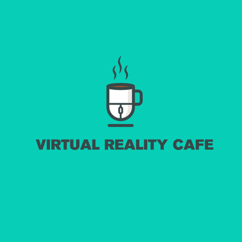 Am logo with the title 'Virtual cafe'