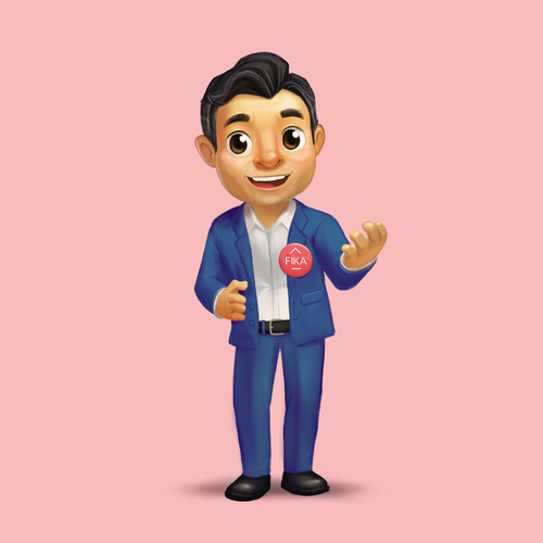 Suit design with the title 'Friendly '