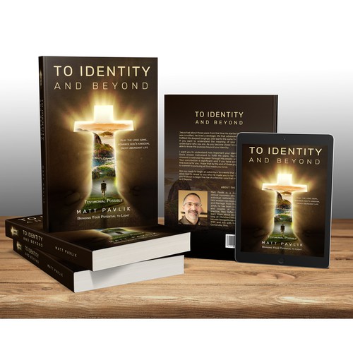 Christian book cover with the title 'To identity and beyond'