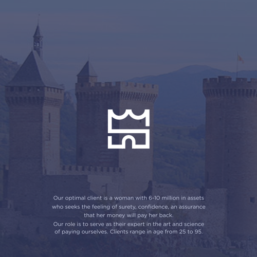 Castle design with the title 'Seurté'