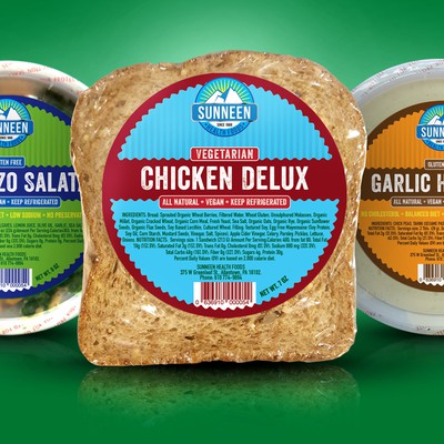 LABEL FOR VEGETARIAN FOOD