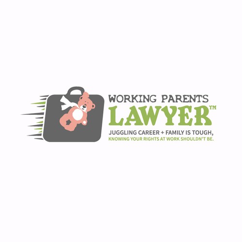 Lawyer logo with the title 'Unusual Logo concept for a lawyer'