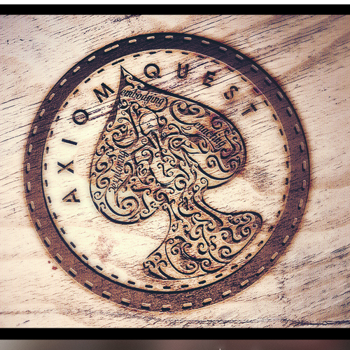 Root design with the title 'Axiom Quest'