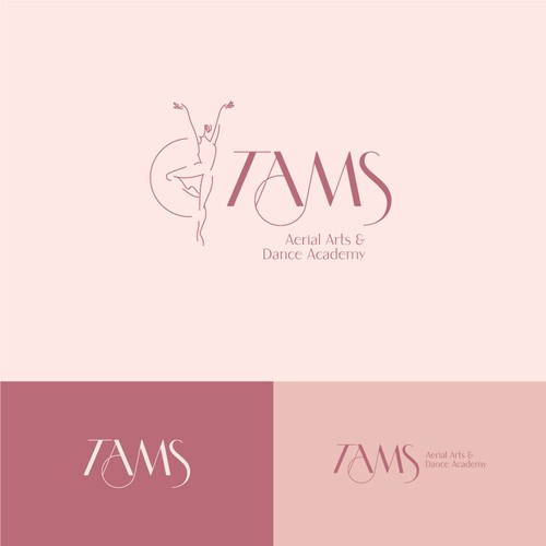 Pilates logo with the title 'Dance Academy'