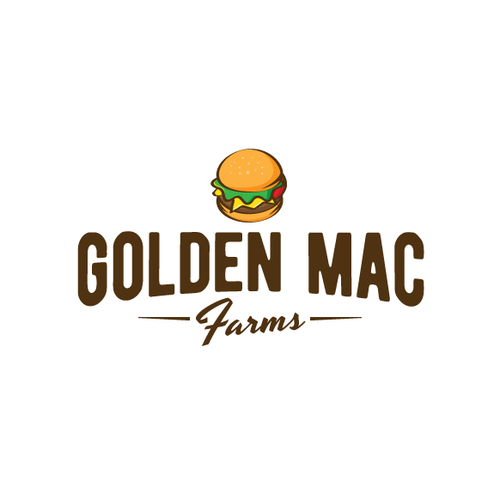 Fast food design with the title 'Nostalgic Western Logo for a Family Farm'