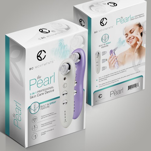 Electronic design with the title 'Package design'