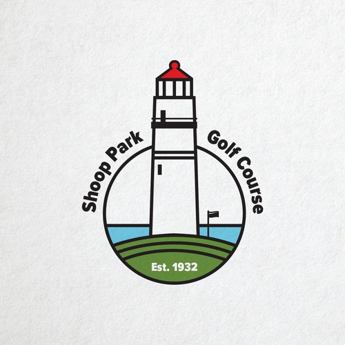 Park logo with the title 'Shoot Park Golf Course'