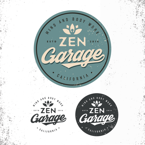Zen logo with the title 'Zen Garage'