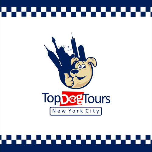 Tour logo with the title 'Logotype Pet tour'