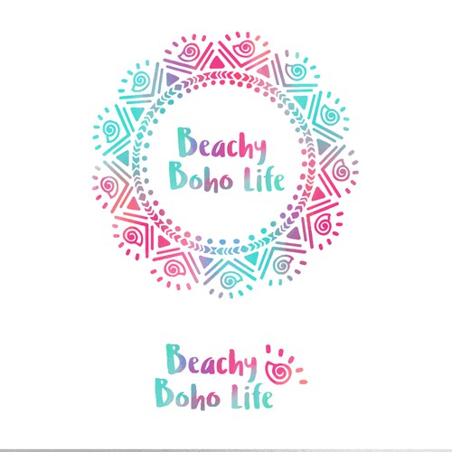 Jewelry brand with the title 'Hand drawn logo for beachy jewellery company'