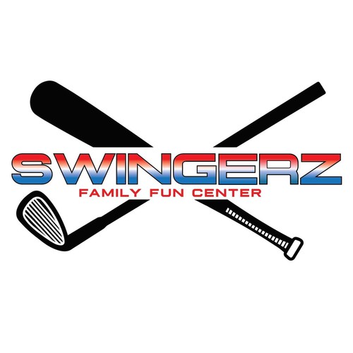 Hockey stick logo with the title 'Swingerz'