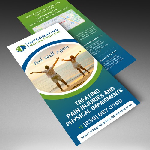 Spa design with the title 'Integrative Rehab Medicine Clinic'