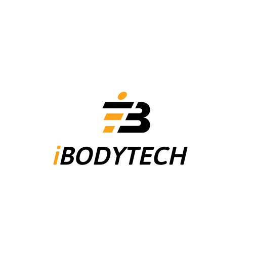 Illustrator design logo with the title 'iBODYTECH'