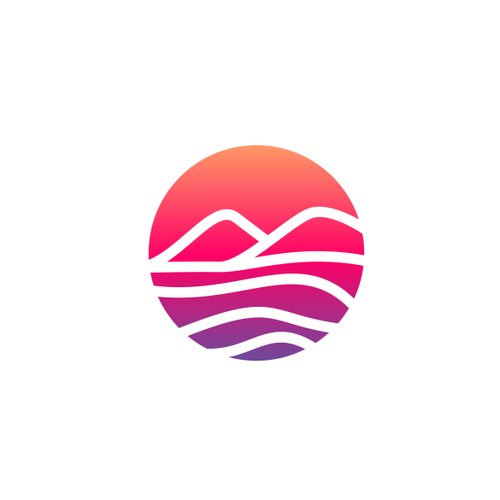 Walmart logo with the title 'scenery hill and river'