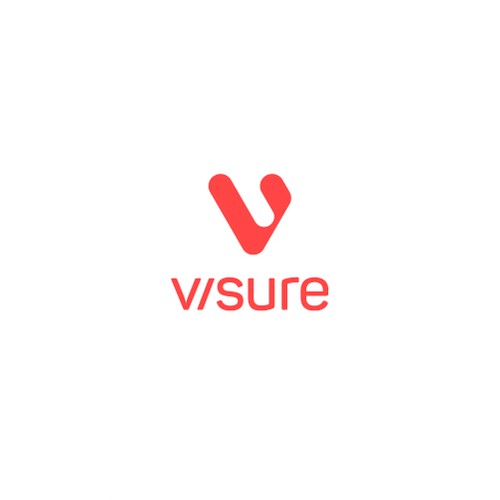 Red design with the title 'Visure Logo'