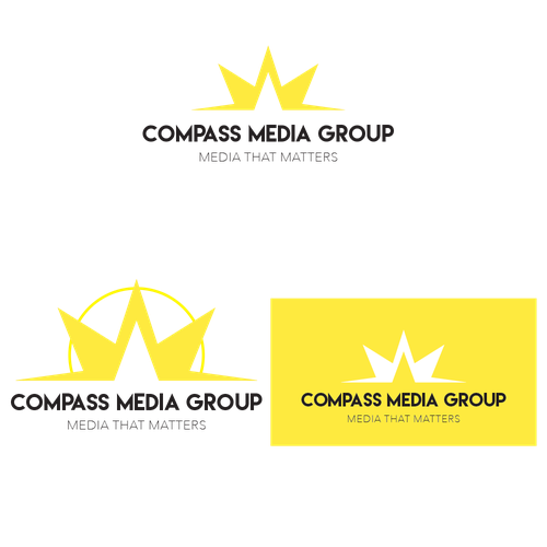 Caribbean logo with the title 'Media Group Logo Design'