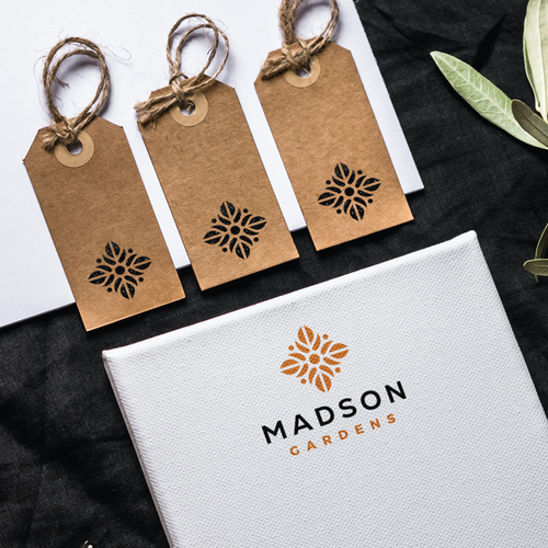 House design with the title 'Logo design for Madson Gardens'