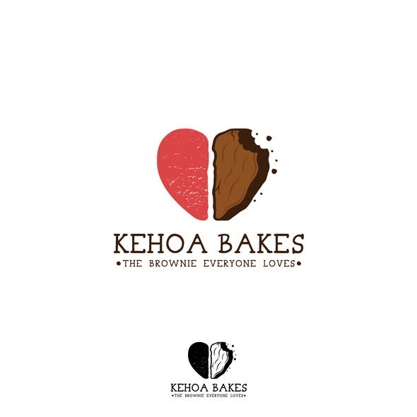 Brownie logo with the title 'KEHOA BAKES'