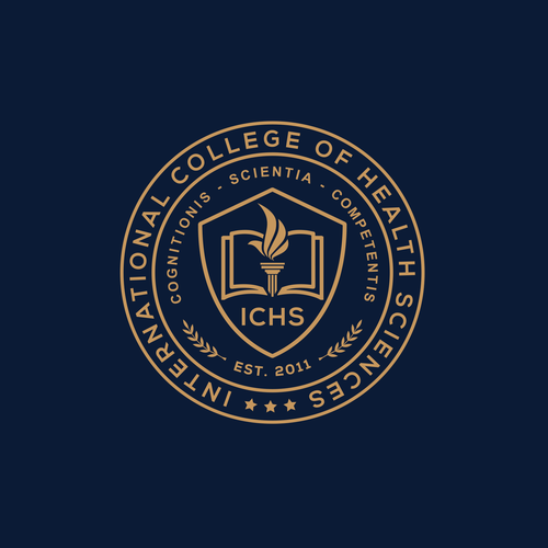 Seal design with the title 'Seal design for college '