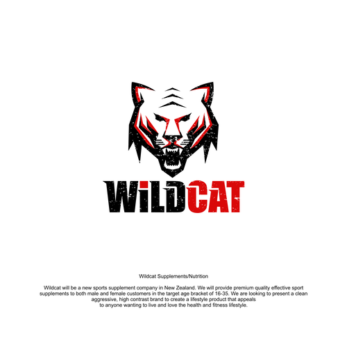 Esports logo with the title 'wildcat'
