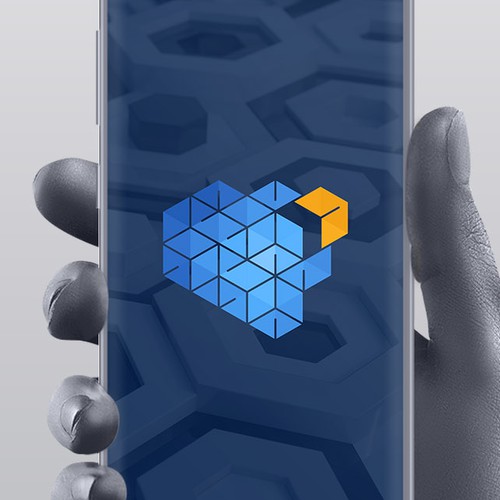 Hexagon brand with the title 'Train the Brain'