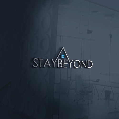 Government logo with the title 'Logo concept for stay beyond'