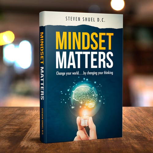 Business book cover with the title 'Mindset Matters'