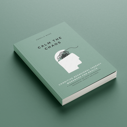 Calming design with the title 'Minimalist Book Cover'