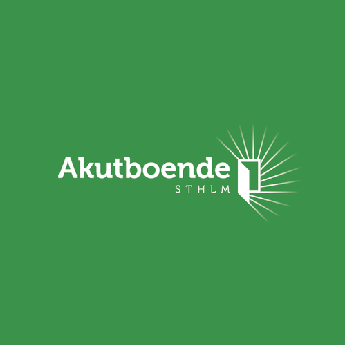 Family brand with the title 'Logo for Akutboende STHLM'
