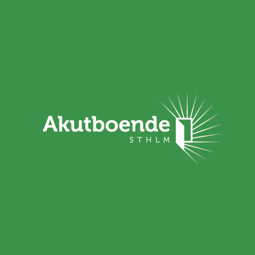 Home brand with the title 'Logo for Akutboende STHLM'