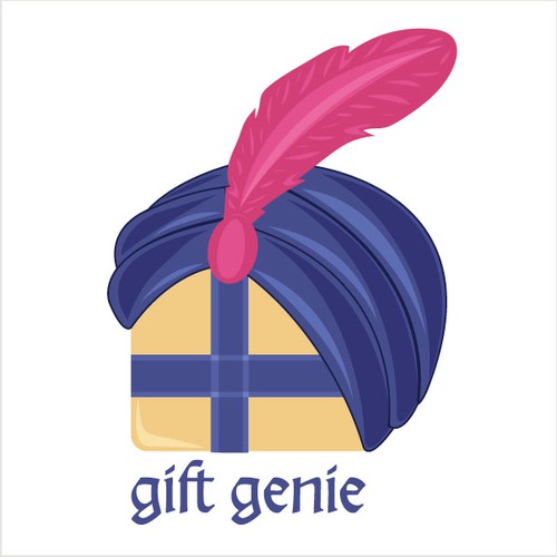 Wish logo with the title 'Logo concept for Gift Genie'