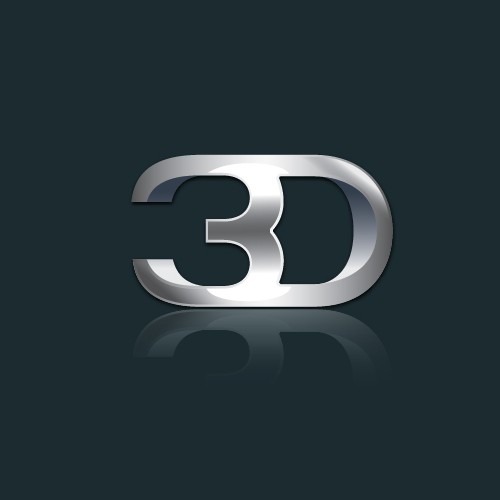 Industrial brand with the title '3D needs a new logo'