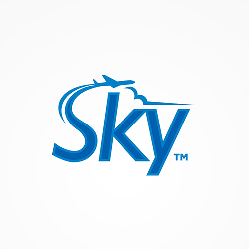 Sky brand with the title 'Sky Logo'