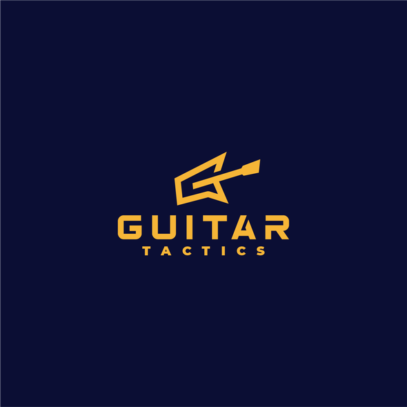 G logo with the title 'Guitar Tactics Logo'