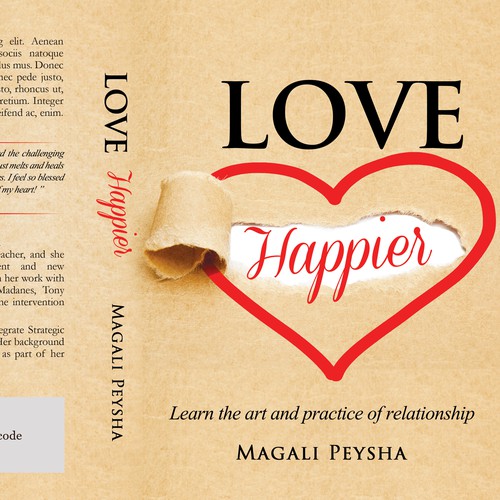 Happiness design with the title 'Love Hqppier'