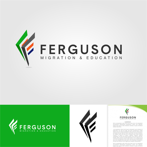 Compact logo with the title 'Cross Country Education Company Logo'