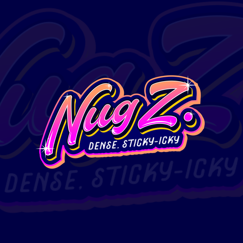 Graffiti logo with the title 'nugz.'